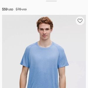 Men's Blue T-Shirt